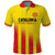 Custom Catalonia Football Polo Shirt Seleccio de futbol de Catalunya