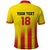 Custom Catalonia Football Polo Shirt Seleccio de futbol de Catalunya
