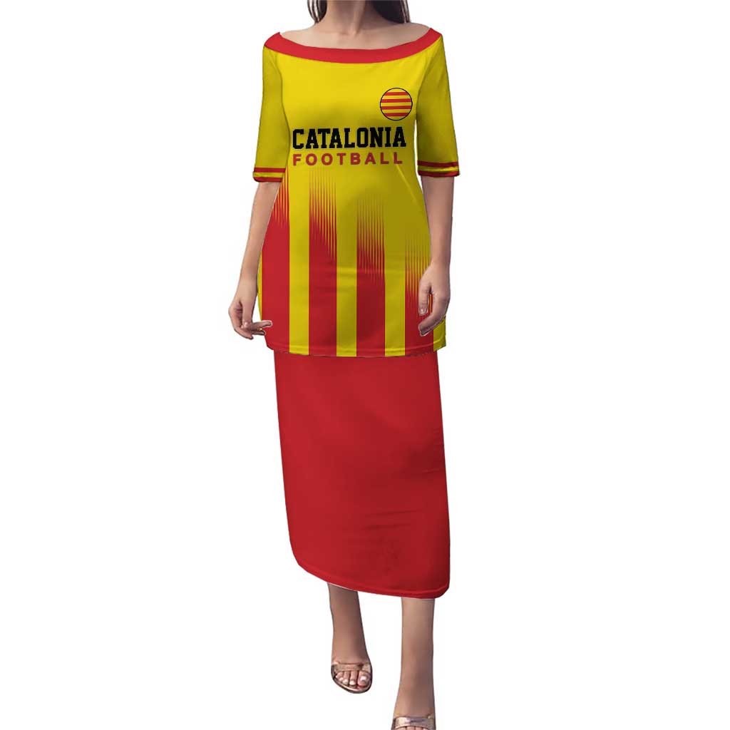 Custom Catalonia Football Puletasi Seleccio de futbol de Catalunya