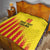 Custom Catalonia Football Quilt Seleccio de futbol de Catalunya