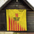 Custom Catalonia Football Quilt Seleccio de futbol de Catalunya