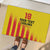 Custom Catalonia Football Rubber Doormat Seleccio de futbol de Catalunya