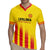 Custom Catalonia Football Rugby Jersey Seleccio de futbol de Catalunya
