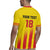 Custom Catalonia Football Rugby Jersey Seleccio de futbol de Catalunya