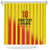 Custom Catalonia Football Shower Curtain Seleccio de futbol de Catalunya