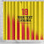 Custom Catalonia Football Shower Curtain Seleccio de futbol de Catalunya