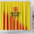 Custom Catalonia Football Shower Curtain Seleccio de futbol de Catalunya
