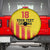 Custom Catalonia Football Spare Tire Cover Seleccio de futbol de Catalunya
