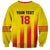 Custom Catalonia Football Sweatshirt Seleccio de futbol de Catalunya