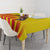 Custom Catalonia Football Tablecloth Seleccio de futbol de Catalunya