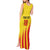 Custom Catalonia Football Tank Maxi Dress Seleccio de futbol de Catalunya