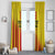 Custom Catalonia Football Window Curtain Seleccio de futbol de Catalunya