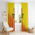 Custom Catalonia Football Window Curtain Seleccio de futbol de Catalunya