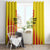 Custom Catalonia Football Window Curtain Seleccio de futbol de Catalunya