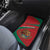 Mexico Coat Of Arms Car Mats With Folk Pattern - Wonder Print Shop