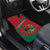 Mexico Coat Of Arms Car Mats With Folk Pattern - Wonder Print Shop