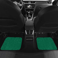 Mexico Coat Of Arms Car Mats With Folk Pattern - Wonder Print Shop