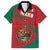 Mexico Coat Of Arms Family Matching Long Sleeve Bodycon Dress and Hawaiian Shirt With Folk Pattern - Wonder Print Shop