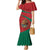 Mexico Coat Of Arms Family Matching Mermaid Dress and Hawaiian Shirt With Folk Pattern - Wonder Print Shop