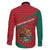Mexico Coat Of Arms Family Matching Puletasi and Hawaiian Shirt With Folk Pattern - Wonder Print Shop