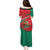 Mexico Coat Of Arms Family Matching Puletasi and Hawaiian Shirt With Folk Pattern - Wonder Print Shop