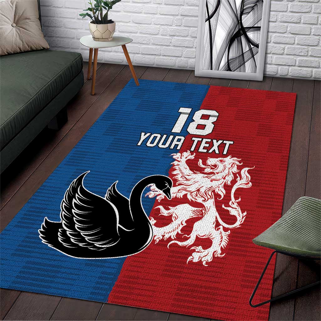 Custom British Lions Western Force Area Rug Unique Style - Wonder Print Shop