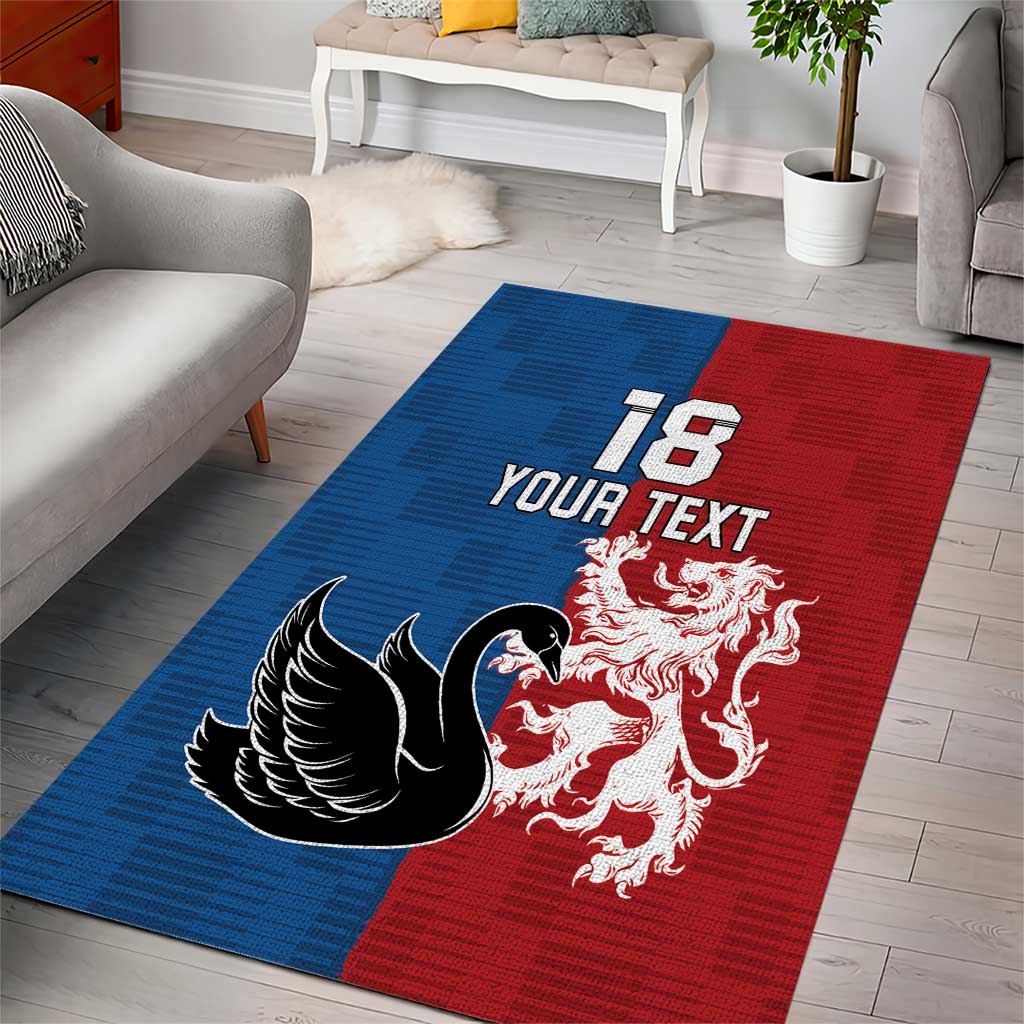 Custom British Lions Western Force Area Rug Unique Style - Wonder Print Shop