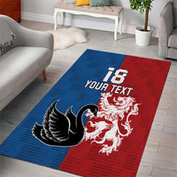 Custom British Lions Western Force Area Rug Unique Style - Wonder Print Shop
