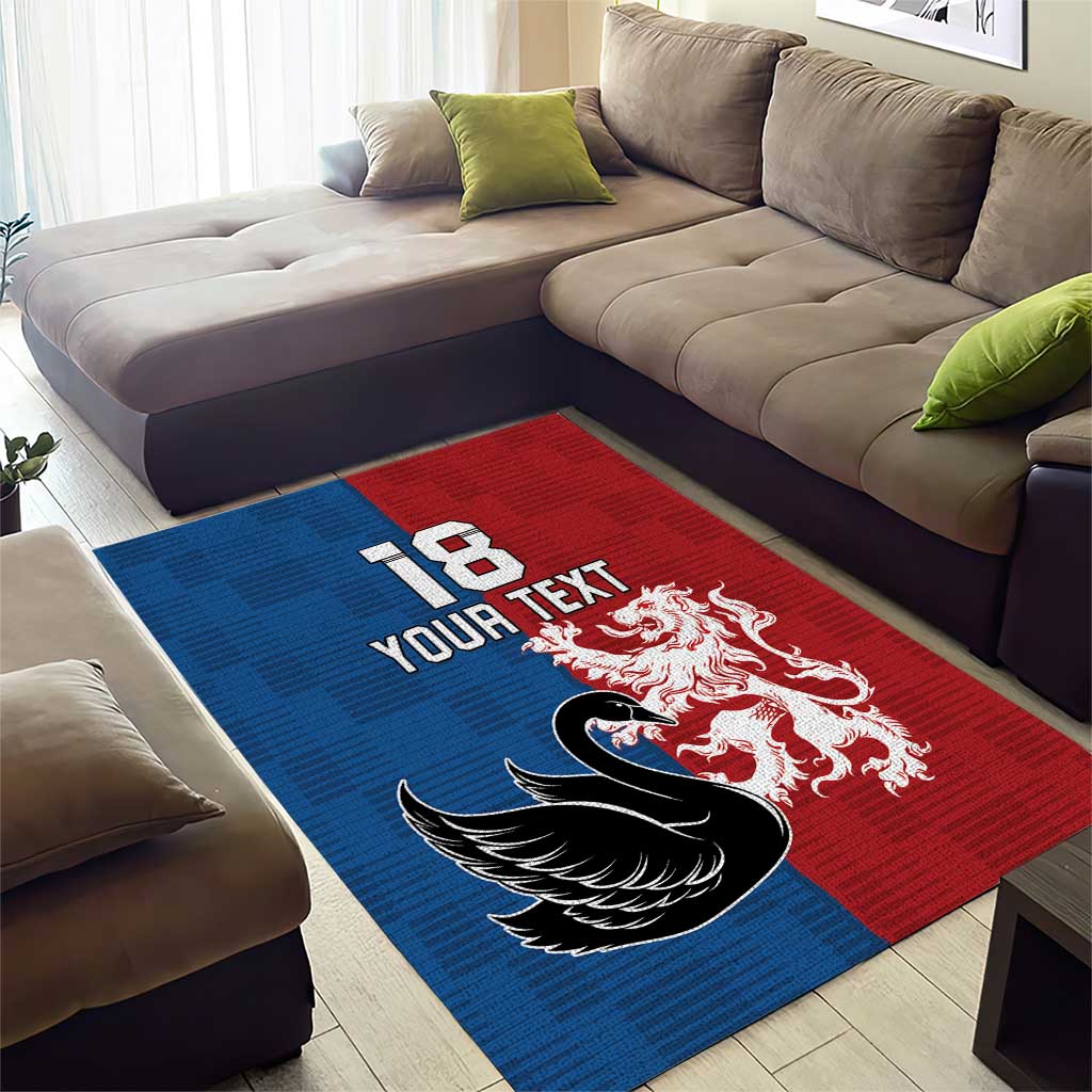 Custom British Lions Western Force Area Rug Unique Style - Wonder Print Shop