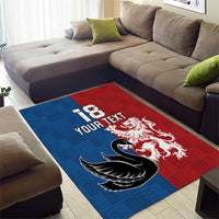 Custom British Lions Western Force Area Rug Unique Style - Wonder Print Shop