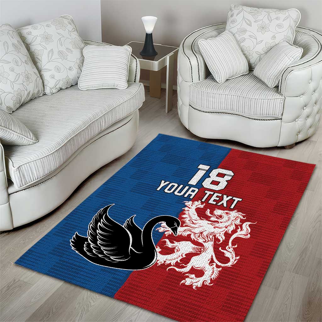 Custom British Lions Western Force Area Rug Unique Style - Wonder Print Shop