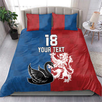 Custom British Lions Western Force Bedding Set Unique Style - Wonder Print Shop