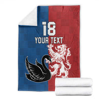 Custom British Lions Western Force Blanket Unique Style - Wonder Print Shop