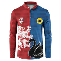 Custom British Lions Western Force Button Sweatshirt Unique Style - Wonder Print Shop