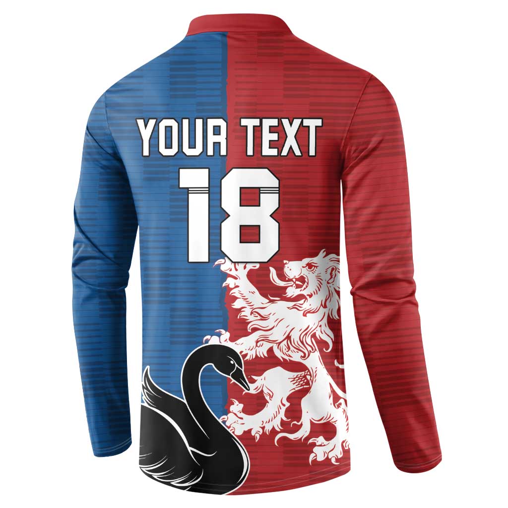 Custom British Lions Western Force Button Sweatshirt Unique Style - Wonder Print Shop