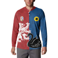Custom British Lions Western Force Button Sweatshirt Unique Style - Wonder Print Shop