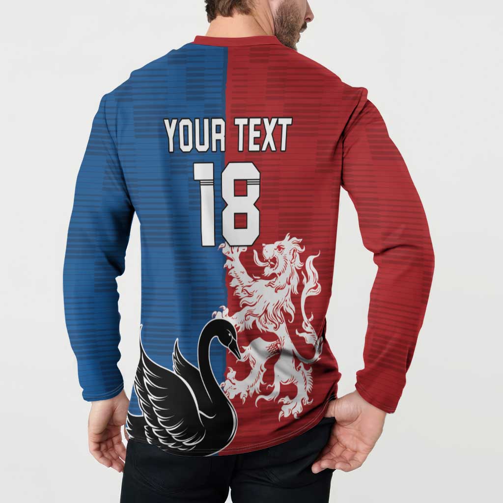 Custom British Lions Western Force Button Sweatshirt Unique Style - Wonder Print Shop