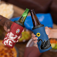 Custom British Lions Western Force 4 in 1 Can Cooler Tumbler Unique Style - Wonder Print Shop