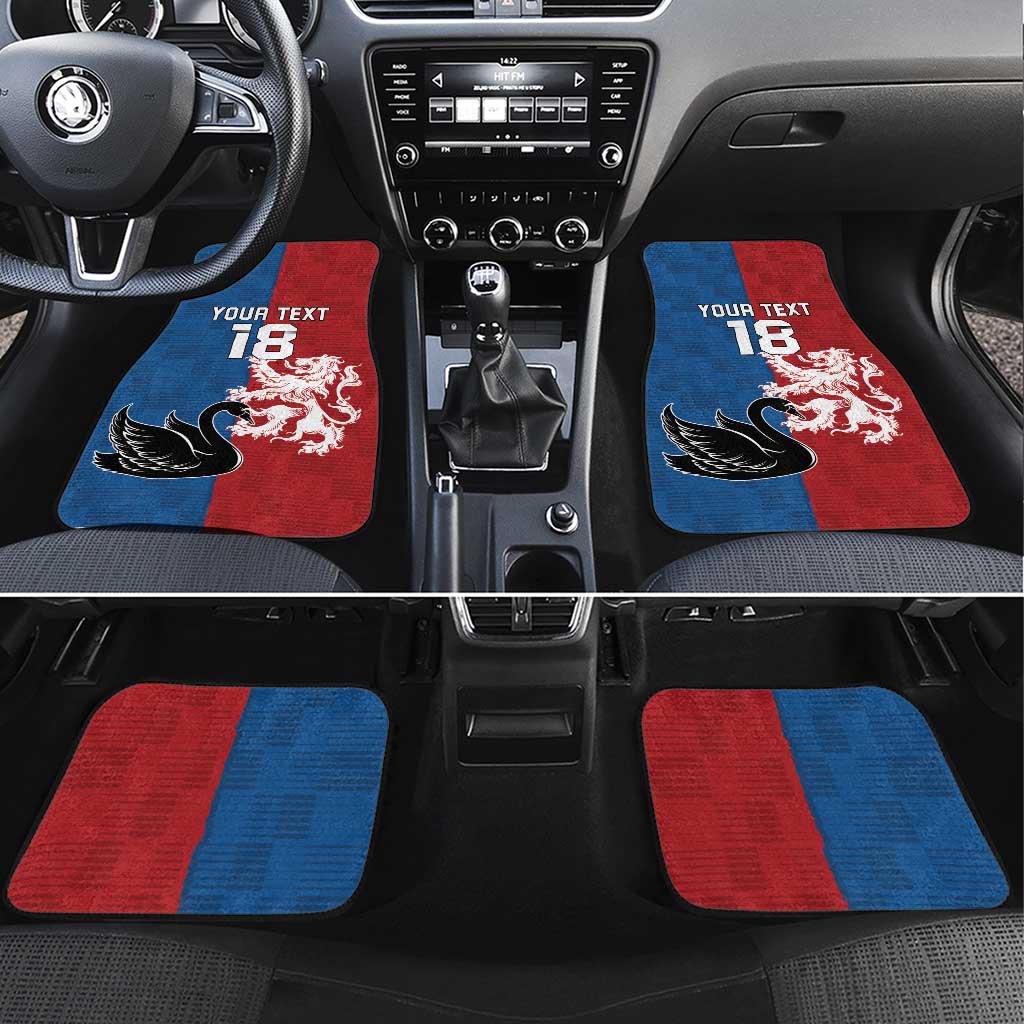 Custom British Lions Western Force Car Mats Unique Style - Wonder Print Shop