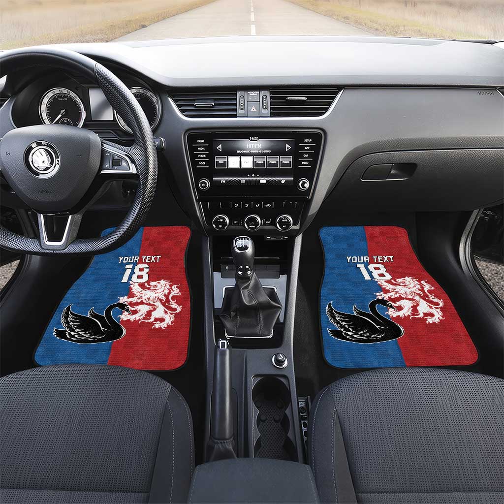 Custom British Lions Western Force Car Mats Unique Style - Wonder Print Shop