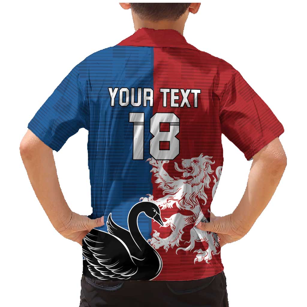 Custom British Lions Western Force Family Matching Mermaid Dress and Hawaiian Shirt Unique Style - Wonder Print Shop