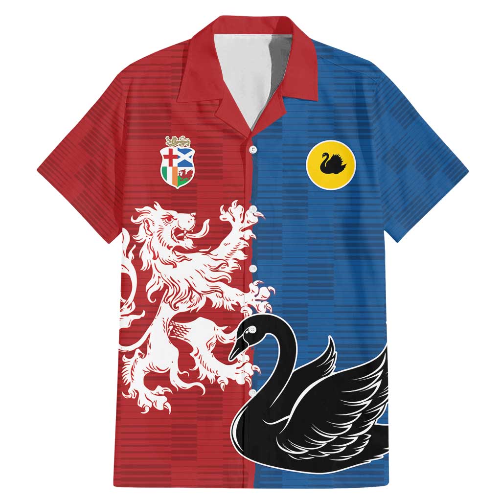 Custom British Lions Western Force Family Matching Mermaid Dress and Hawaiian Shirt Unique Style - Wonder Print Shop