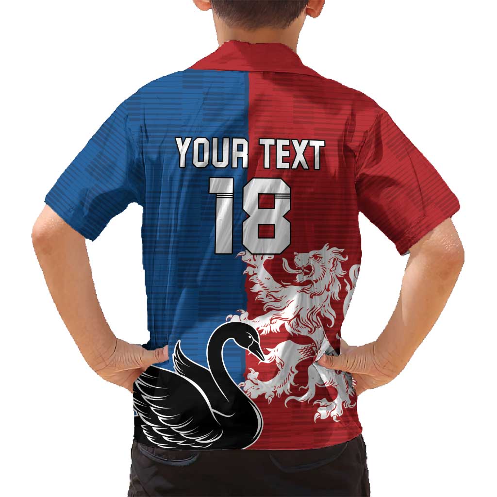 Custom British Lions Western Force Family Matching Summer Maxi Dress and Hawaiian Shirt Unique Style - Wonder Print Shop