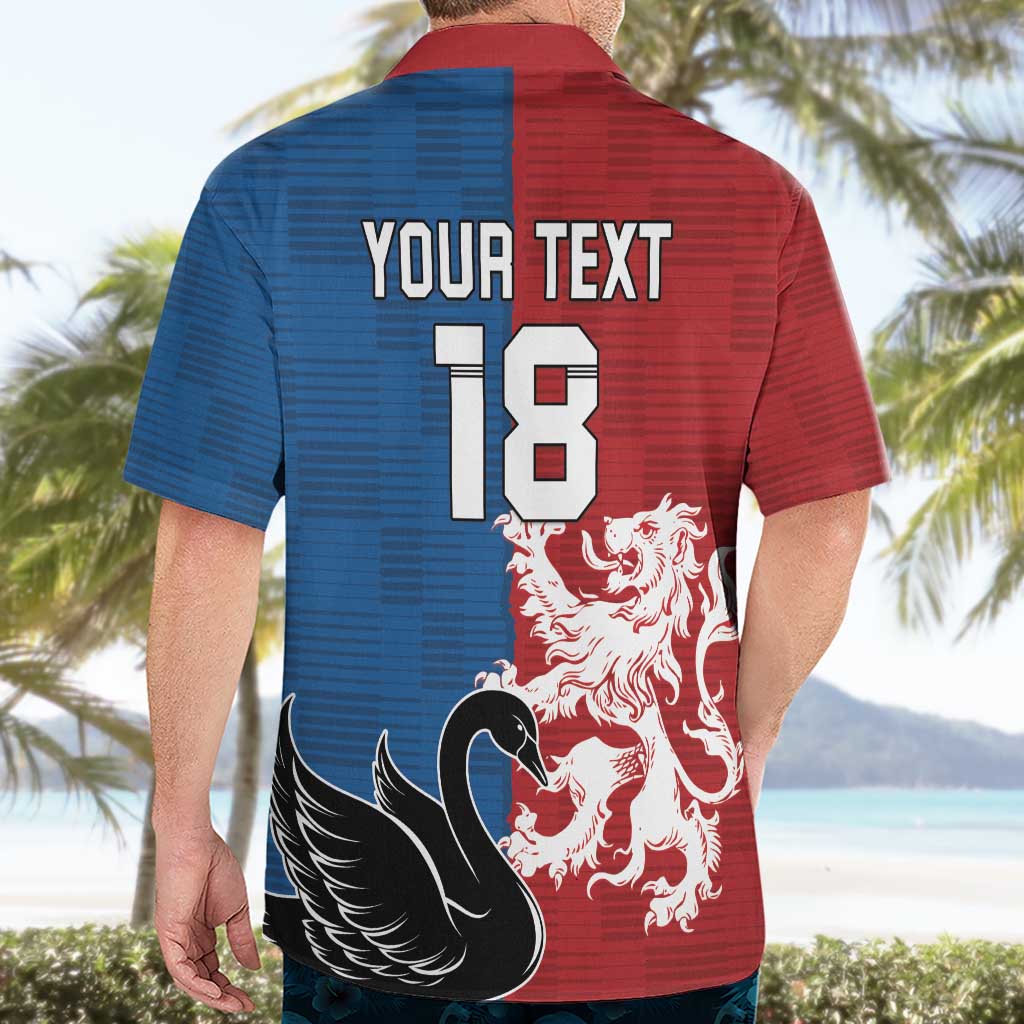 Custom British Lions Western Force Hawaiian Shirt Unique Style - Wonder Print Shop