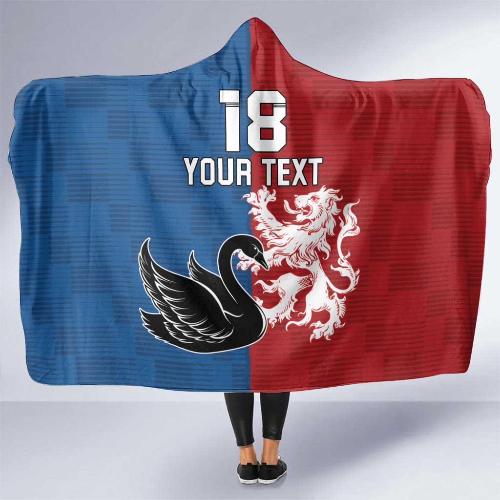 Custom British Lions Western Force Hooded Blanket Unique Style - Wonder Print Shop