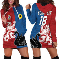 Custom British Lions Western Force Hoodie Dress Unique Style - Wonder Print Shop