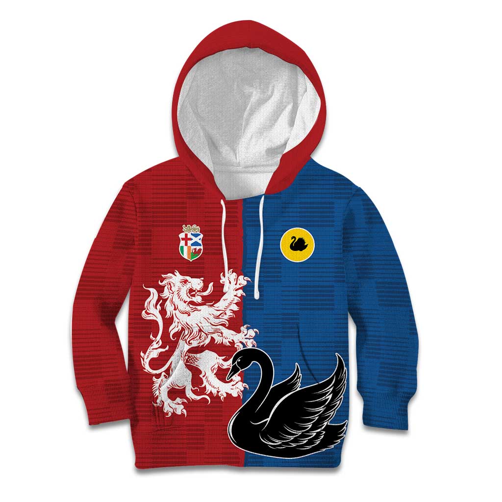 Custom British Lions Western Force Kid Hoodie Unique Style - Wonder Print Shop