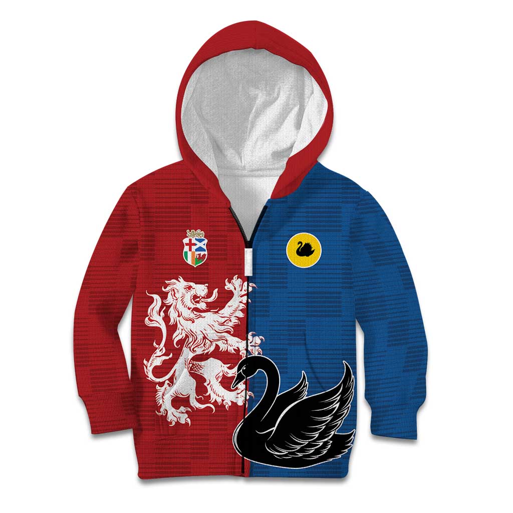 Custom British Lions Western Force Kid Hoodie Unique Style - Wonder Print Shop