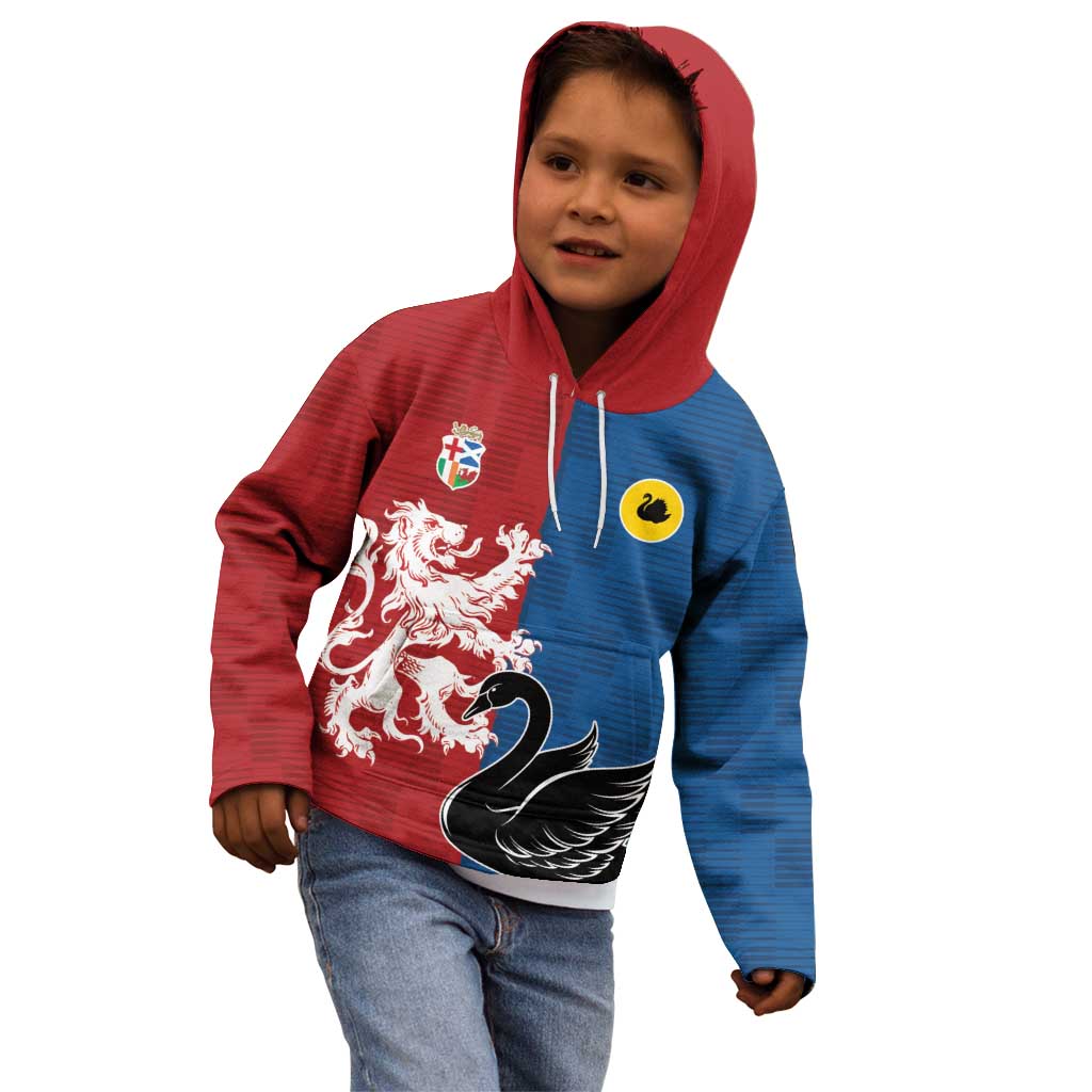 Custom British Lions Western Force Kid Hoodie Unique Style - Wonder Print Shop