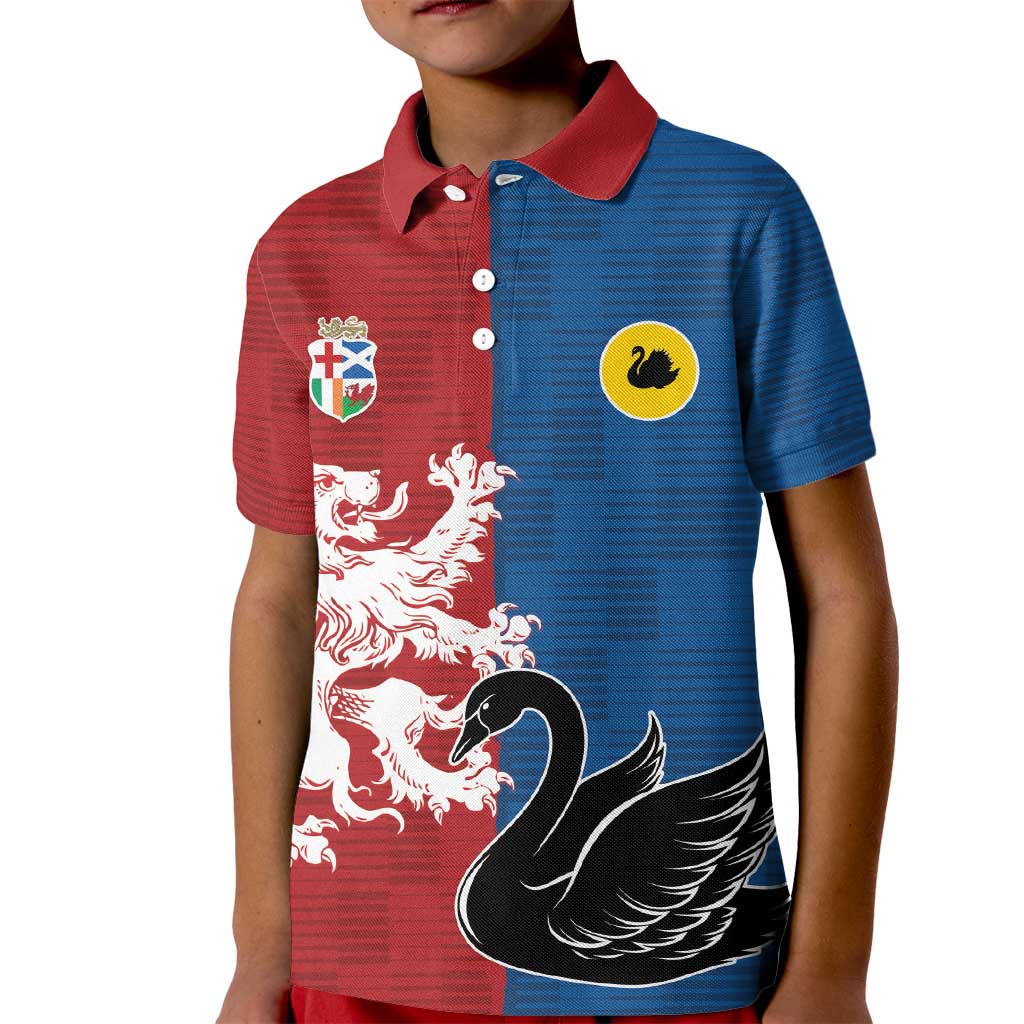 Custom British Lions Western Force Kid Polo Shirt Unique Style - Wonder Print Shop